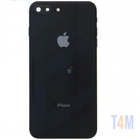 Tampa Traseira+Frame Apple iPhone 8 Plus Preto